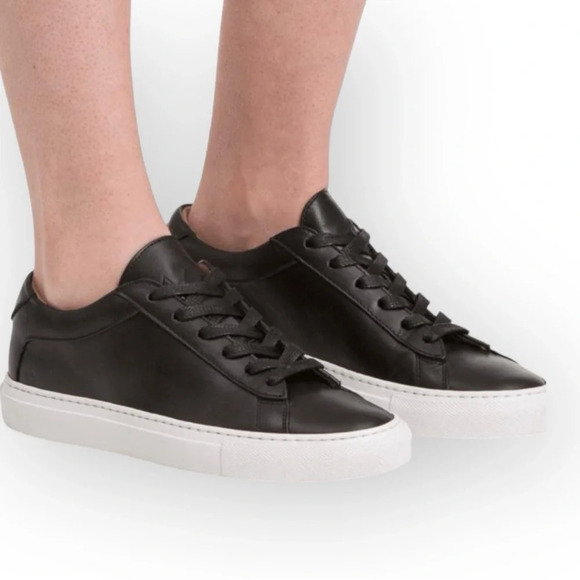 Koio Capri Sneakers in Nero Black 38 - Picture 1 of 8